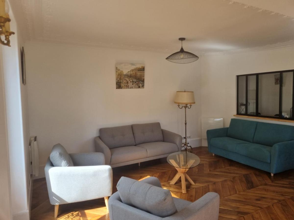 סן-ז'רמן-אן-לה Face Chateau St Germain En Laye, Appartement 4 A 6 Personnes, 23 Min De Paris Champs-Elysees מראה חיצוני תמונה